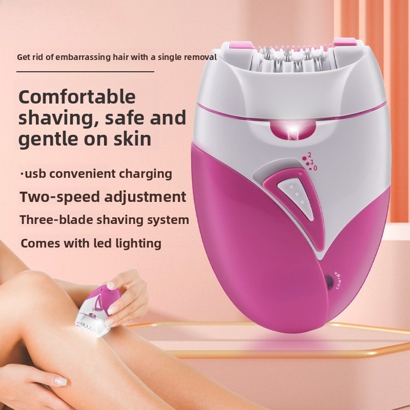 Epilator Wireless - Wireless Electric Hair Remover with Soft