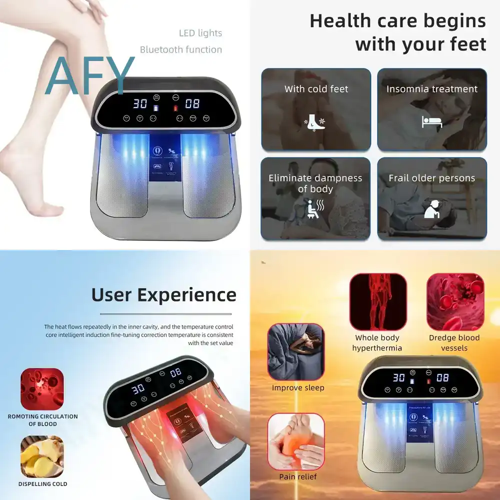 Spa Wellness Health - THz Terahertz Foot Spa for Portable