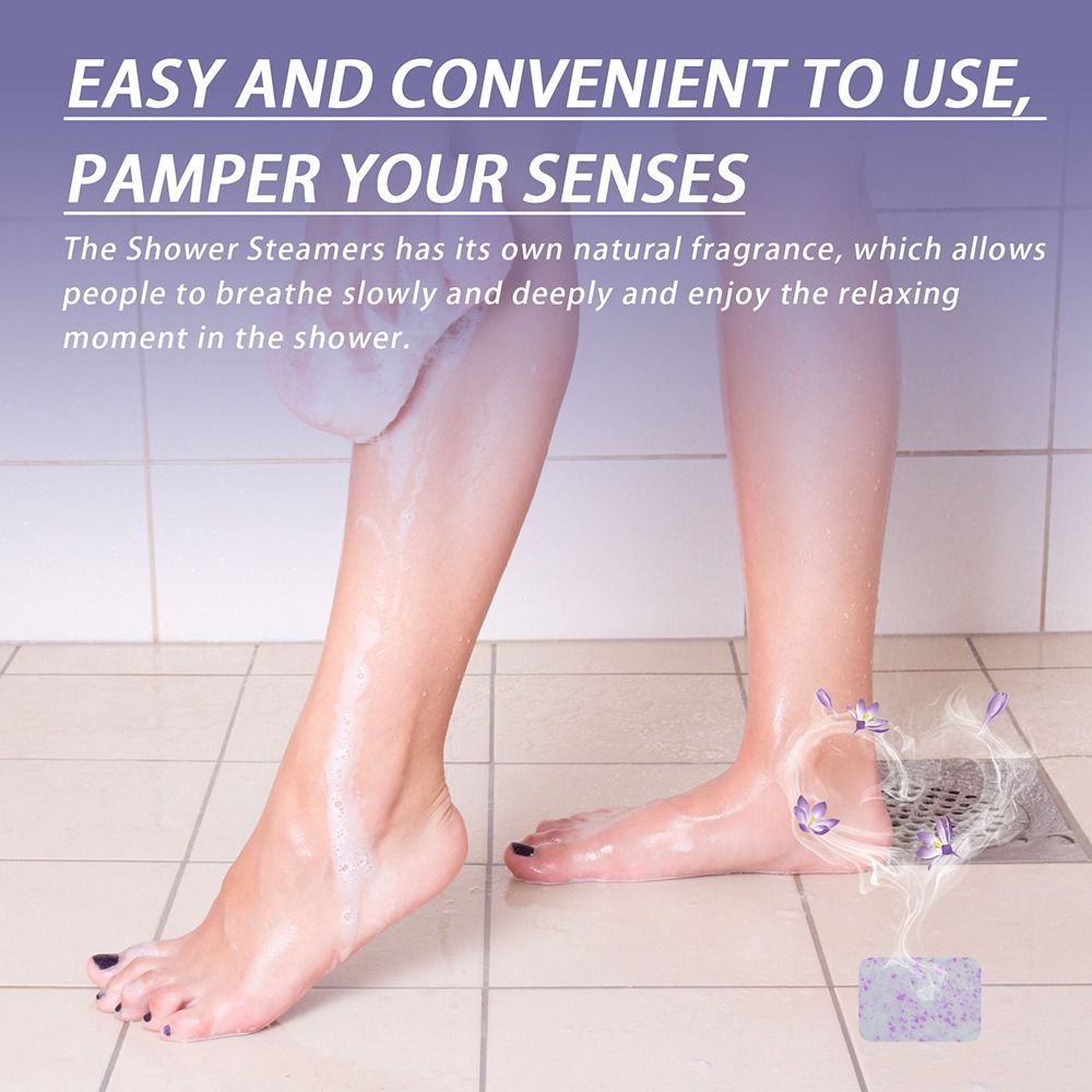 4 Tablets/Pack Self Care Relax - Shower Steamer Tablet ulasan dan harga