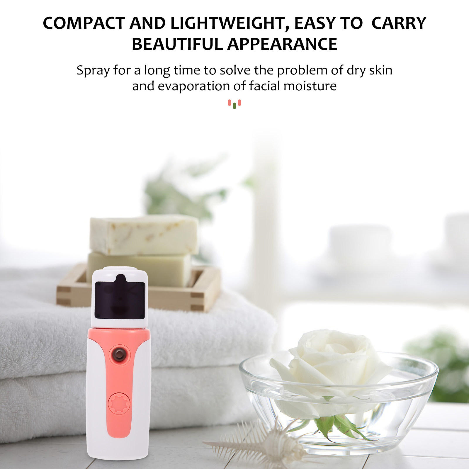 1Set Nano Facial Mist Sprayer  - Facial Steamer Nano ulasan dan harga