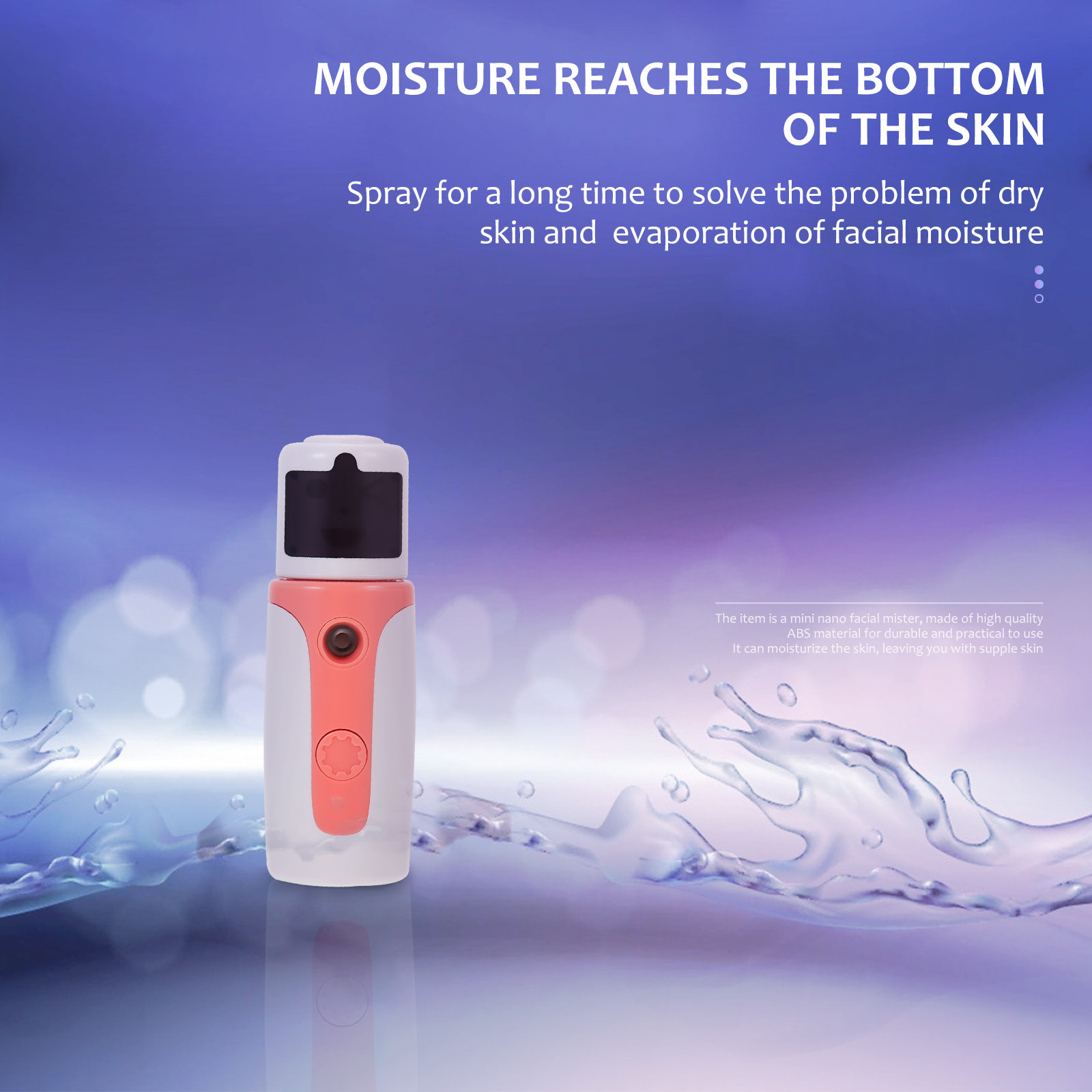 1Set Nano Facial Mist Sprayer  - Facial Steamer Nano ulasan dan harga