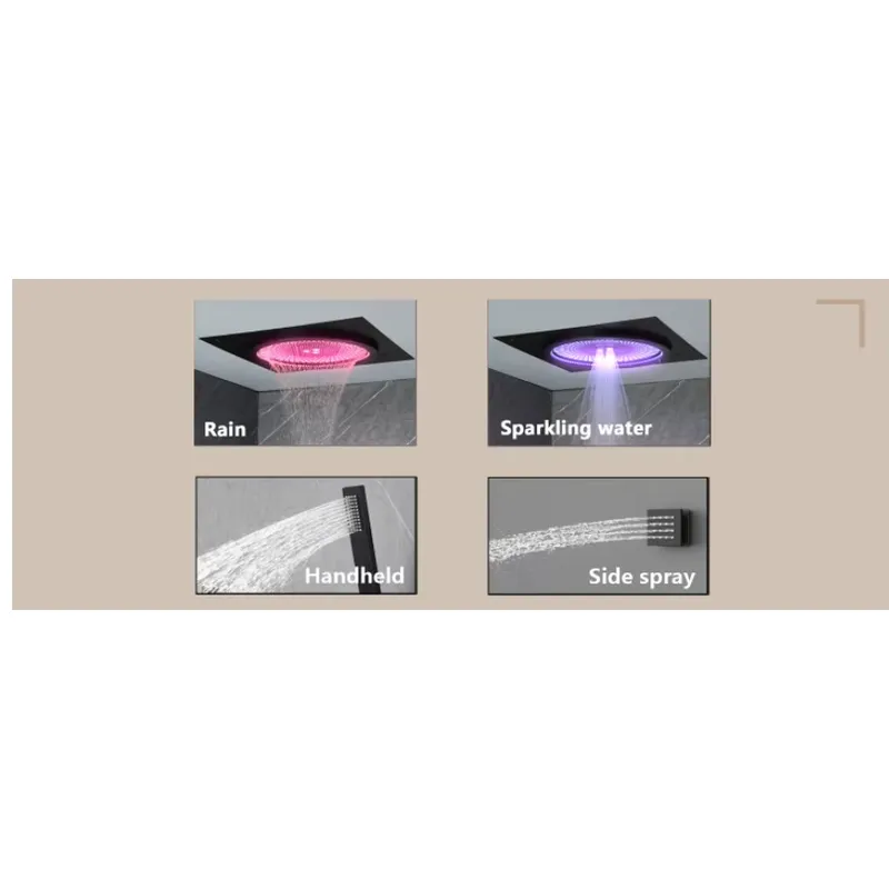 Smart LED Shower Set Bathroom  - Spa & Wellness Hotel Diament Ustroń Opinie ulasan dan harga
