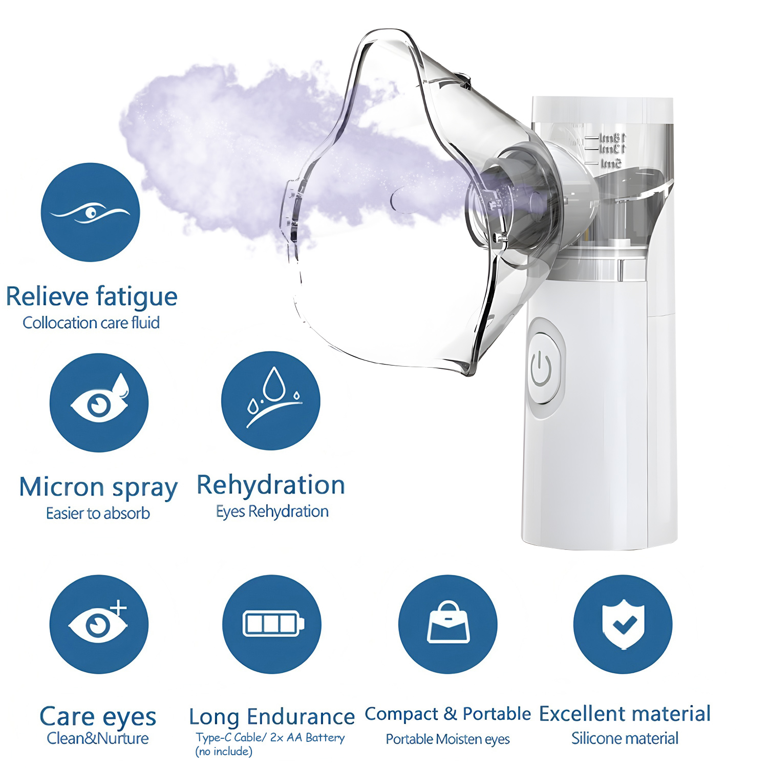 New Portable Facial Steamer3 L - Facial Steamer Nano ulasan dan harga
