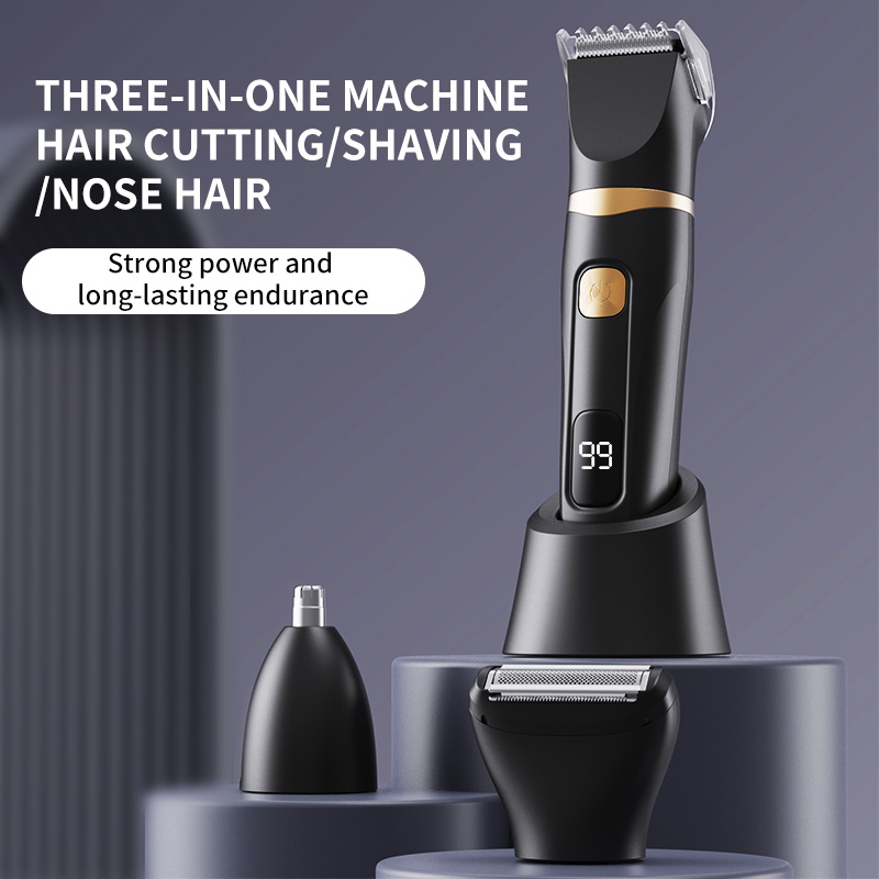 3-Piece Men's Electric Hair Cl - Epilator Wireless ulasan dan harga