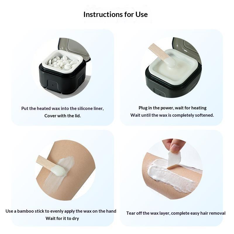 Mini Wax Heater Machine Silico - Waxing Kit Home ulasan dan harga