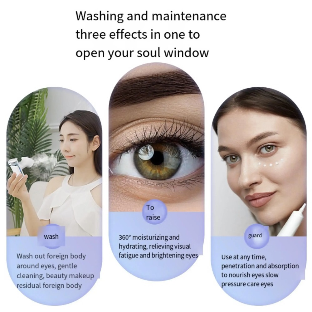 New Nano Sprayer Hot Cold Eye  - Facial Steamer Nano ulasan dan harga