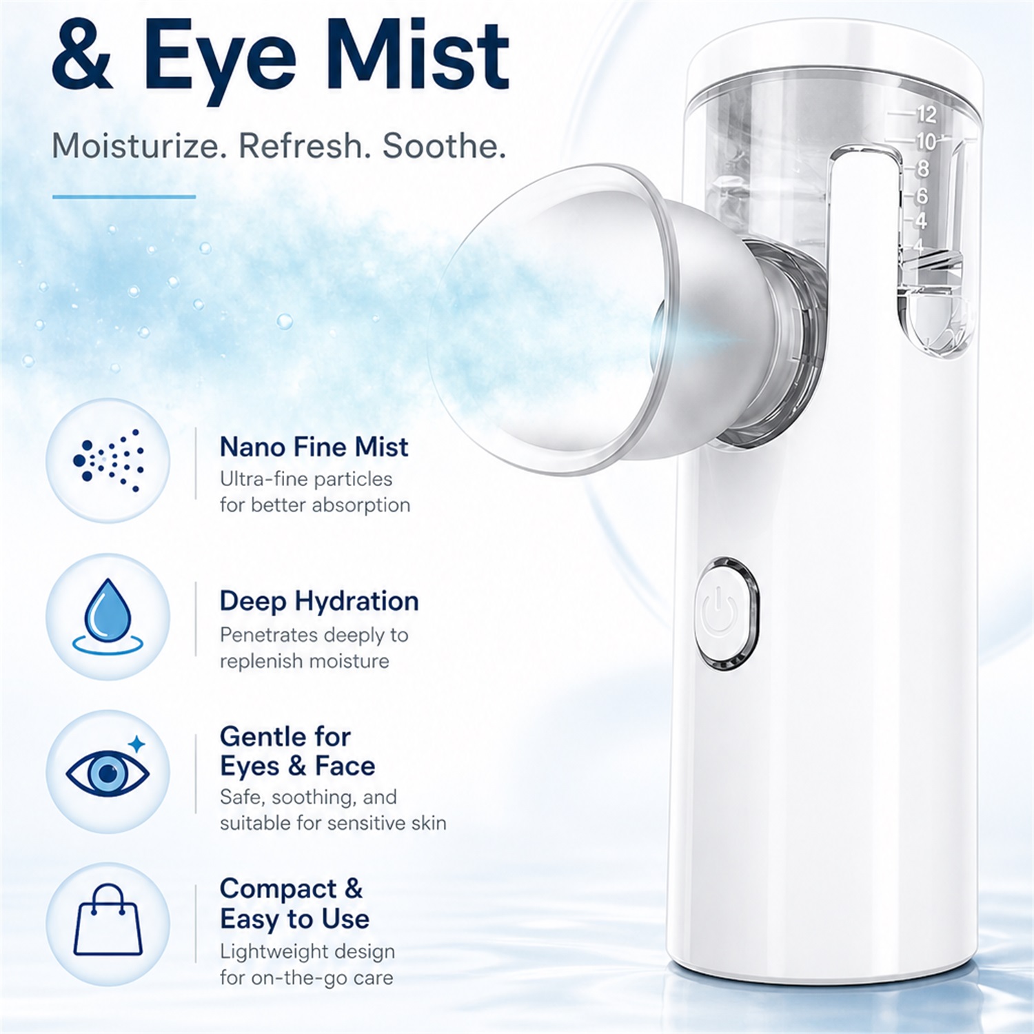 Eye Nano Sprayer Electric Eye  - Facial Steamer Nano ulasan dan harga