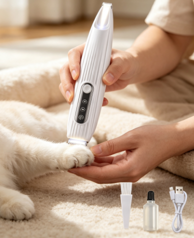HTMCK Wireless Pet Hair Trimme - Epilator Wireless ulasan dan harga