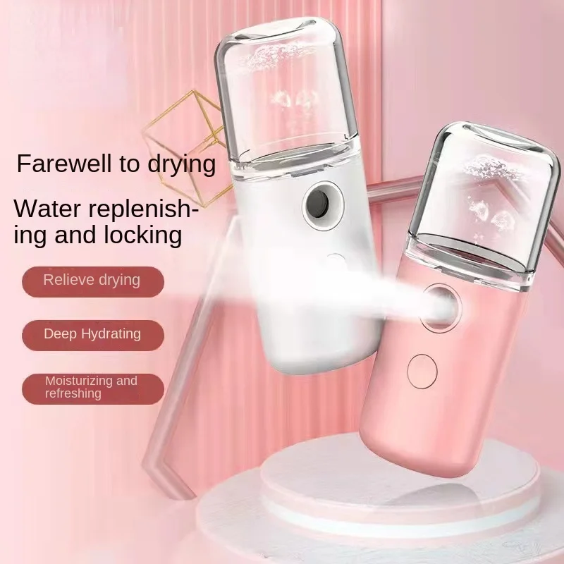 Mini Portable Humidifier Facia - Facial Steamer Nano ulasan dan harga