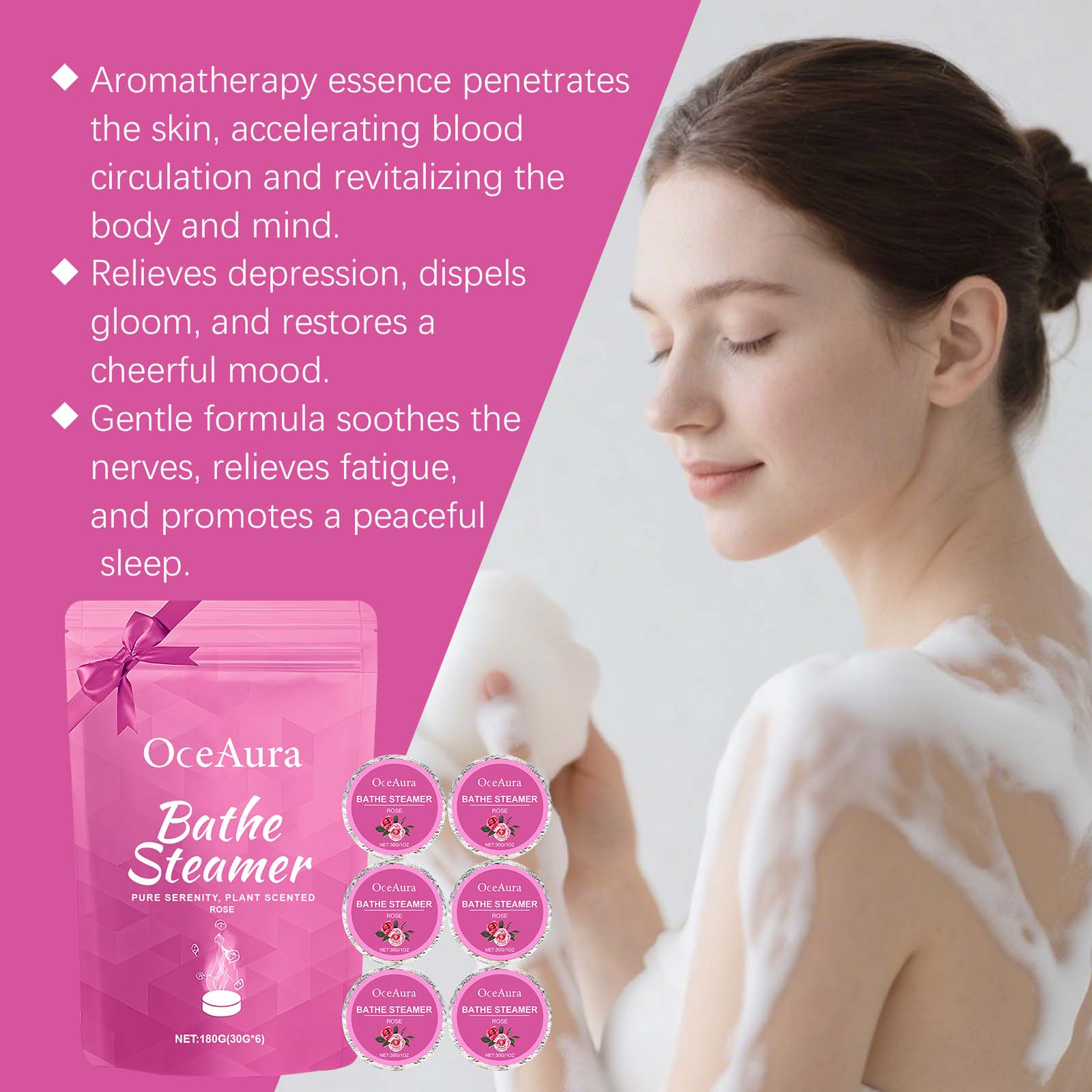 Shower Steamers Aromatherapy S - Shower Steamer Tablet ulasan dan harga