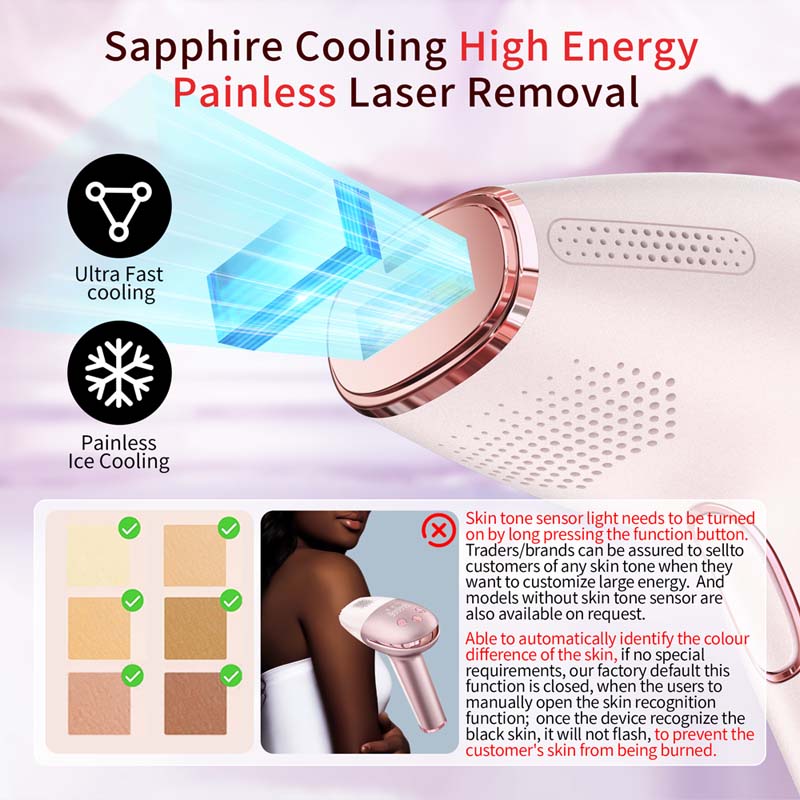 Ice Cooling Handy Depilator Po - Epilator Wireless ulasan dan harga