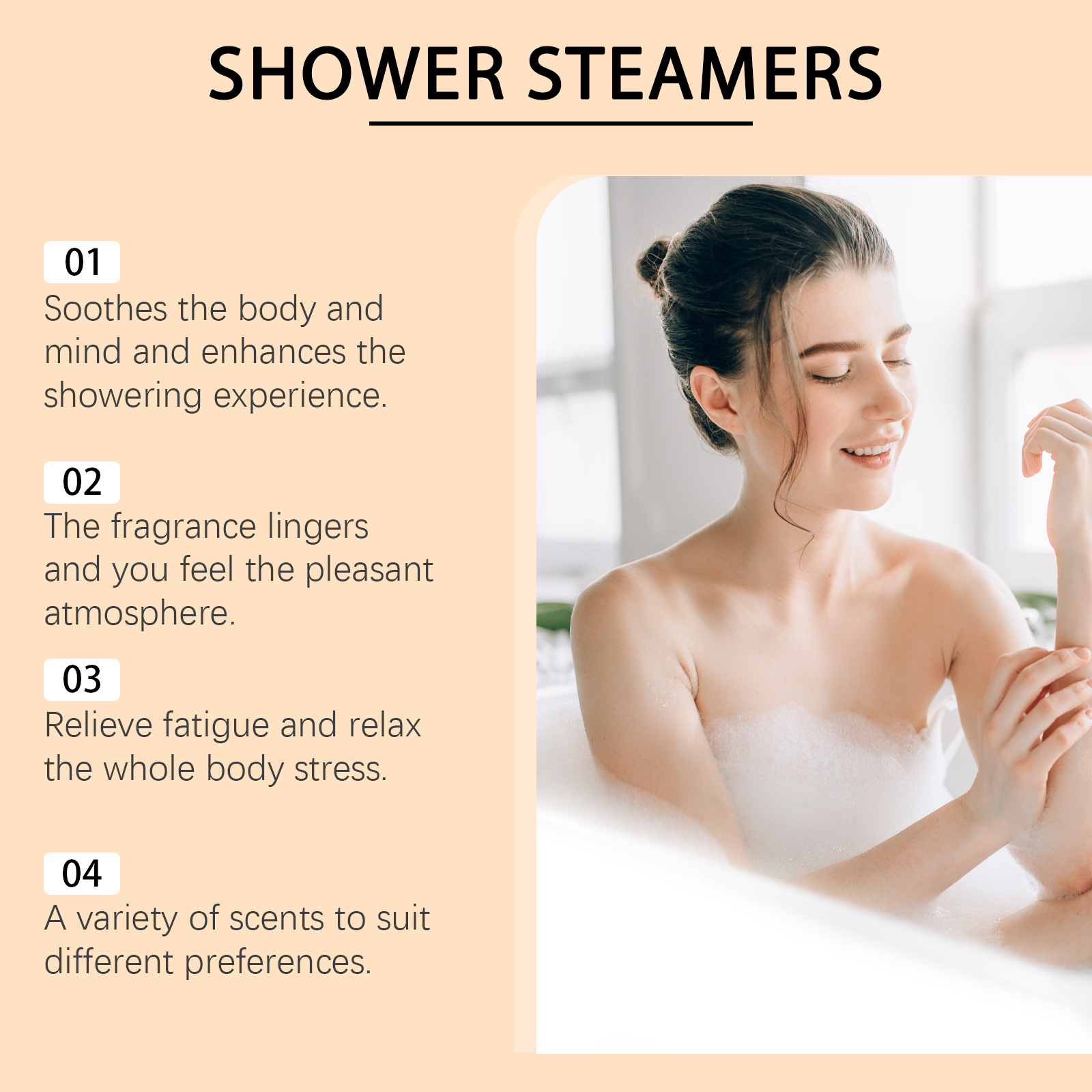 8PCS Shower Steamers Aromather - Shower Steamer Tablet ulasan dan harga