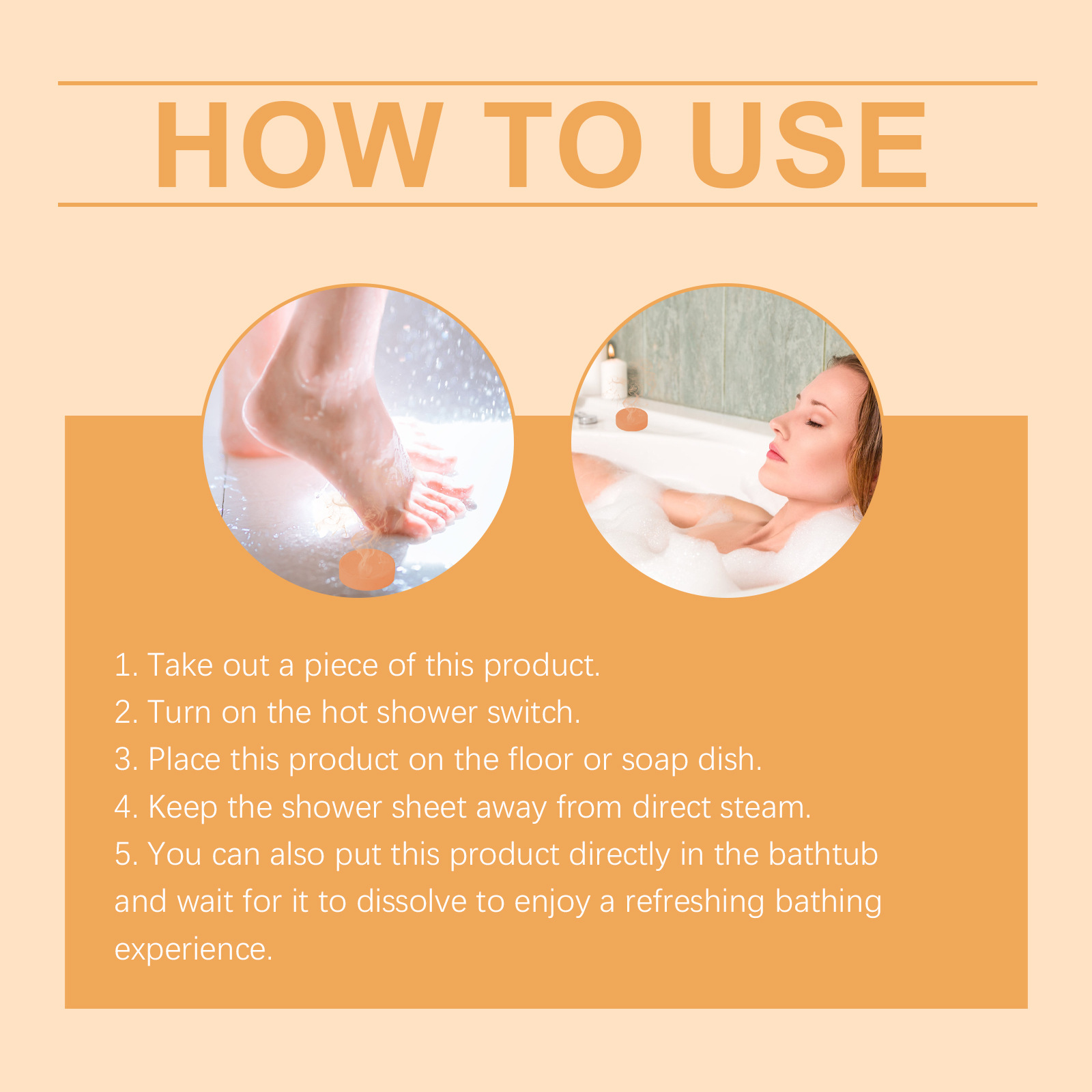 8PCS Shower Steamers Aromather - Shower Steamer Tablet ulasan dan harga