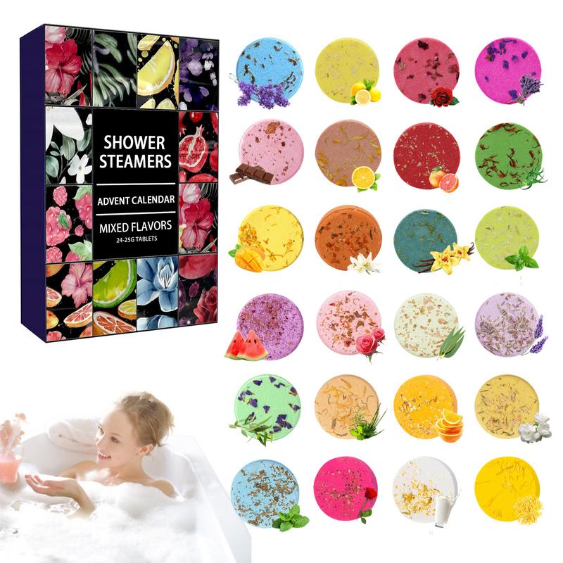 24pcs Shower Steamers Advent C - Shower Steamer Tablet ulasan dan harga