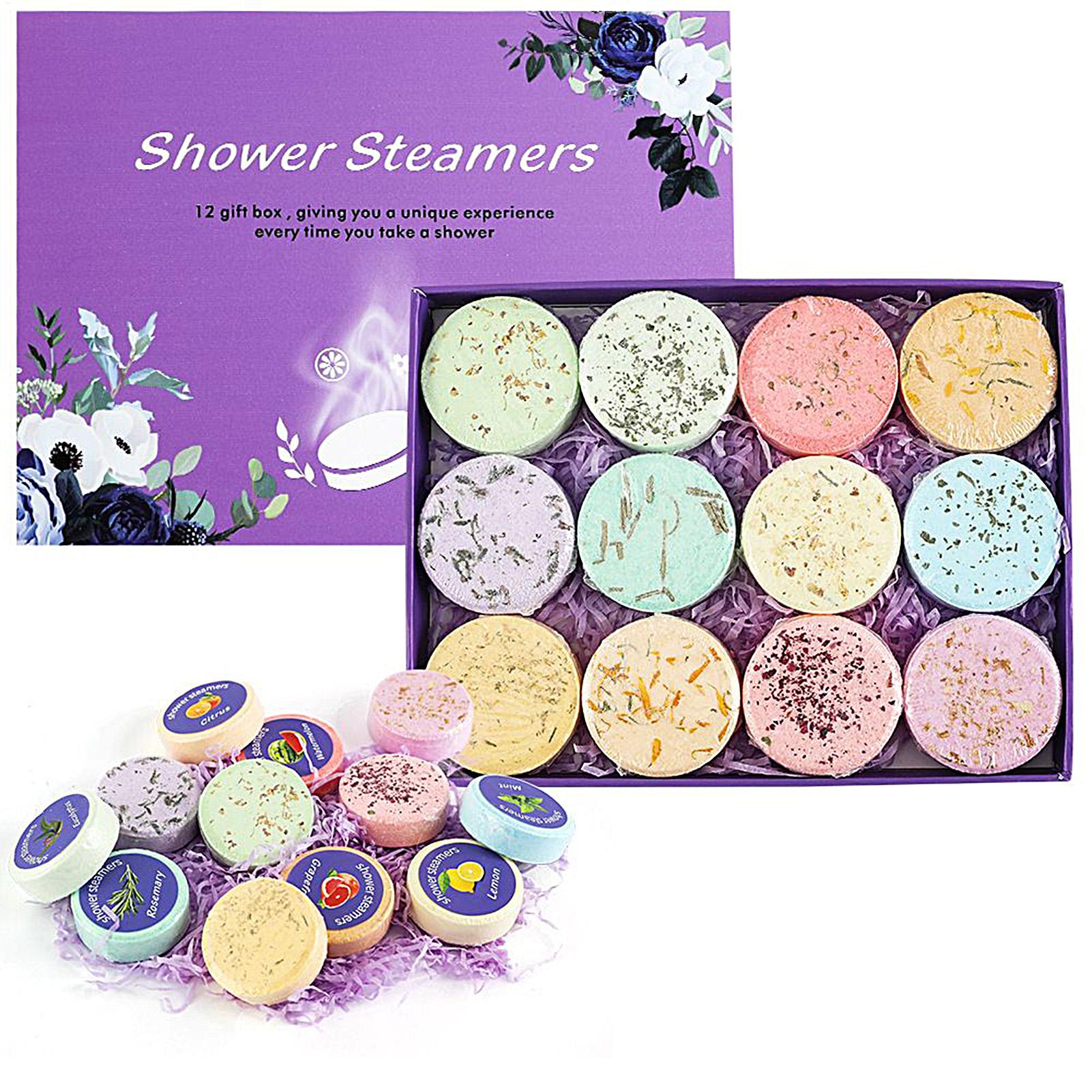 12pcs/set bathtub Aromatherapy - Shower Steamer Tablet ulasan dan harga