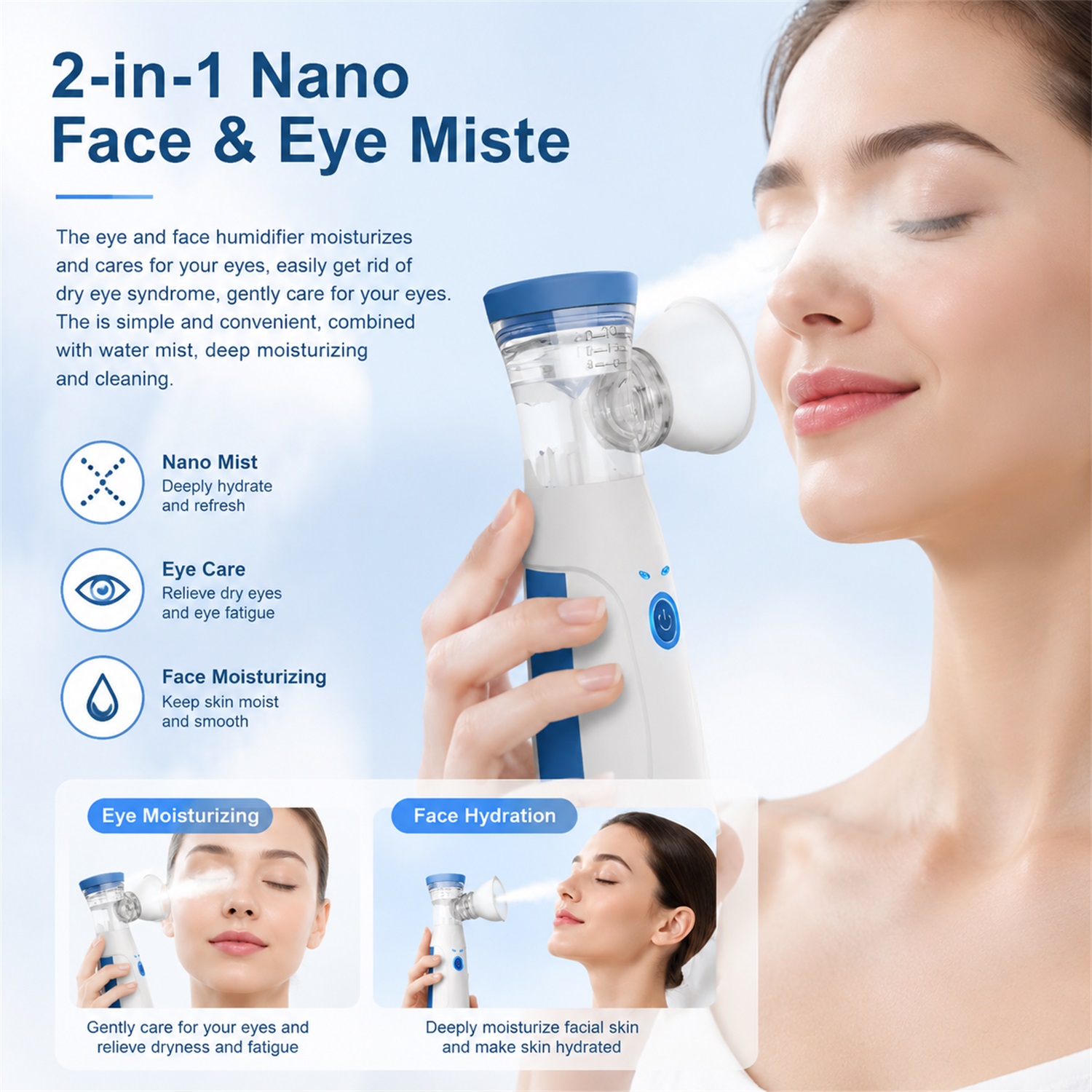Handheld Facial Nano Mister Po - Facial Steamer Nano ulasan dan harga