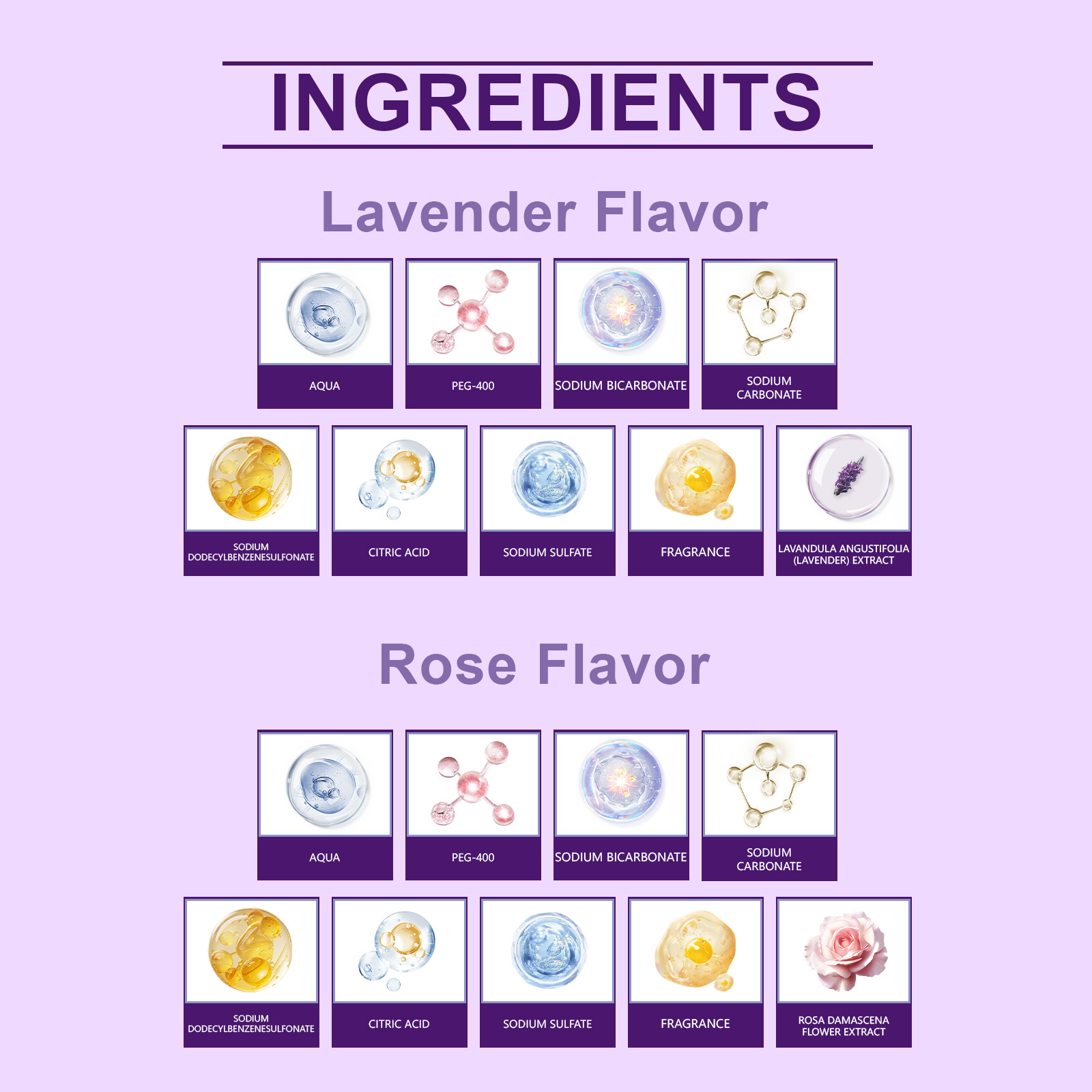 Rose Lavender Aromatherapy Sho - Shower Steamer Tablet ulasan dan harga