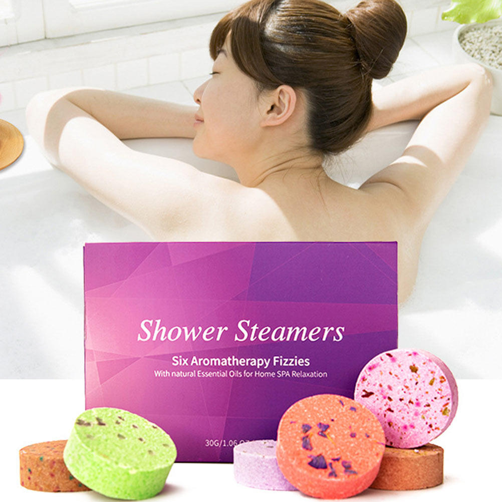 6Pcs Aroma Bath Tablets Premiu - Shower Steamer Tablet ulasan dan harga