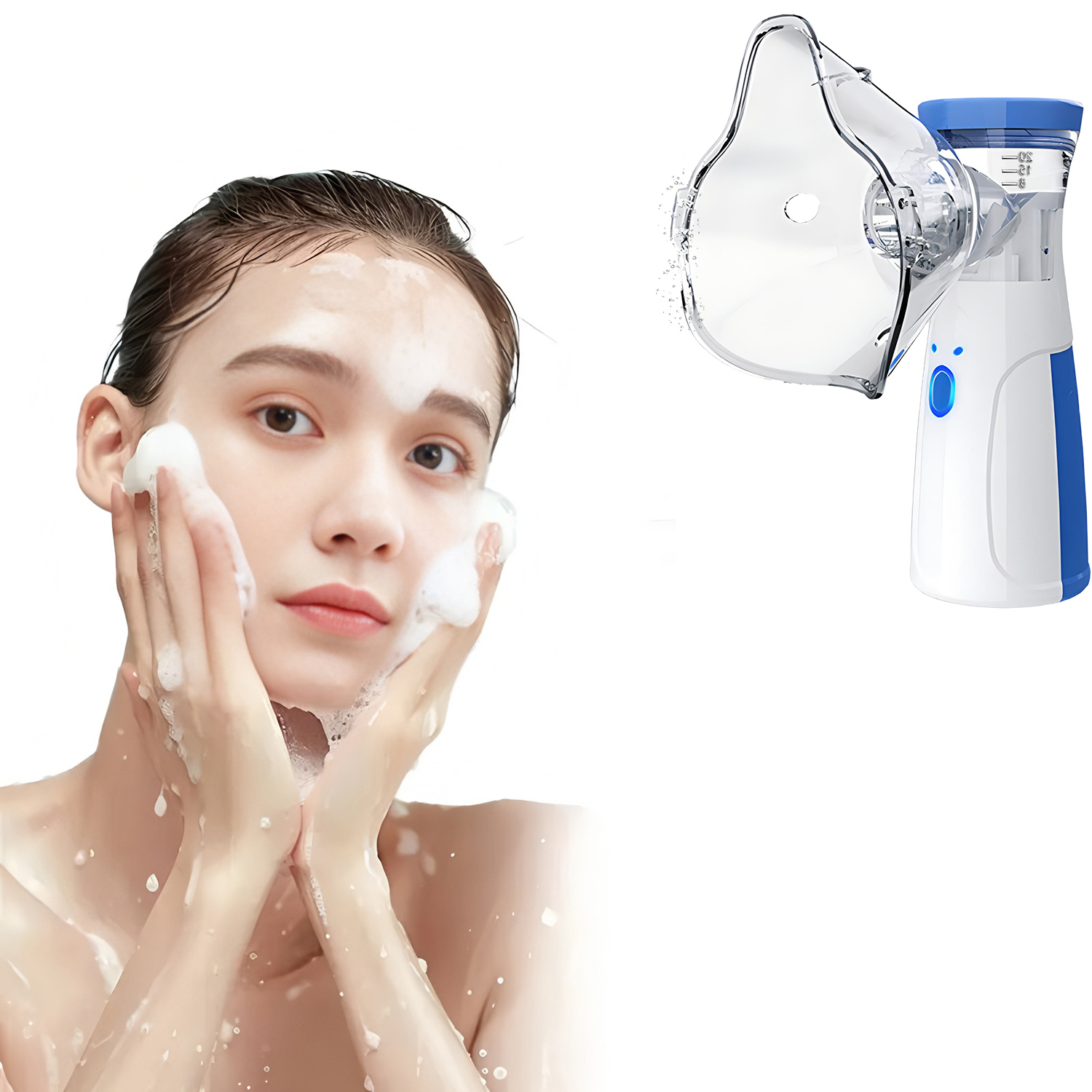 Mini Facial Steamer Silent Mes - Facial Steamer Nano ulasan dan harga